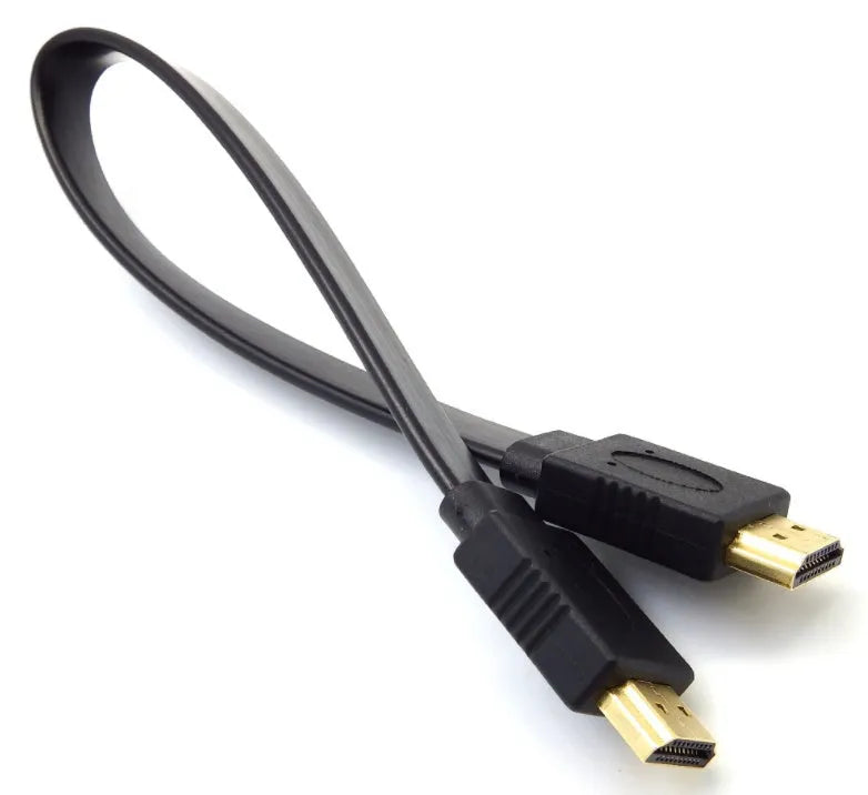 HDMI version 1.4 flat cable with copper wiring available in seven lengths from 0.3m to 10m