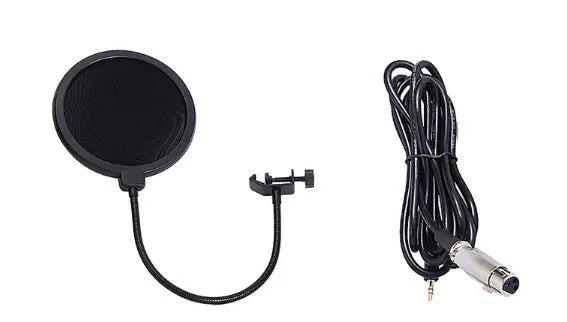 BM800 capacitance microphone set with cantilever bracket spray net metal shock mount white for computer recording