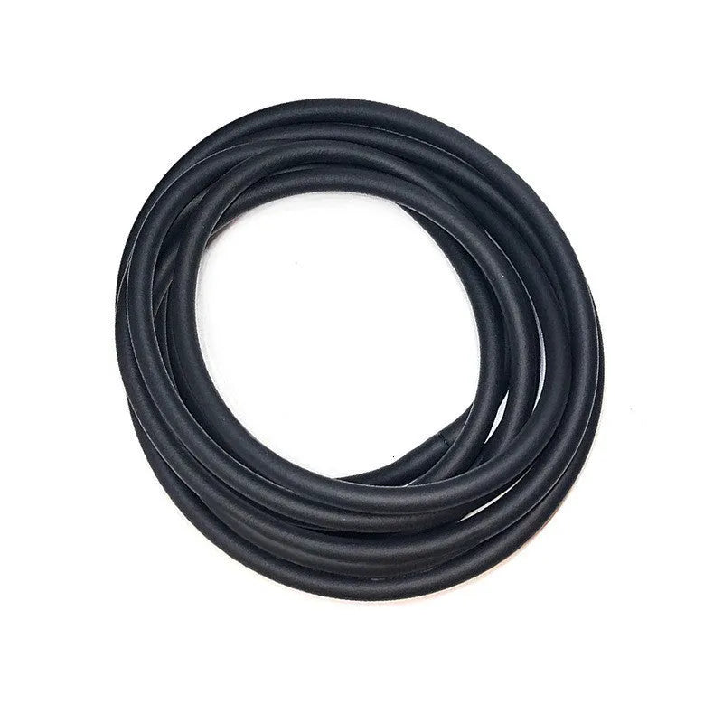 Black silicone Tesla Model 3 windshield roof sunroof seal strip measuring 285 cm