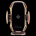 Navigation mobile phone holder with USB charging port in vacuum plated PC+ABS construction