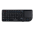Compact black Bluetooth wireless keyboard for desktop laptop tablet smartphone