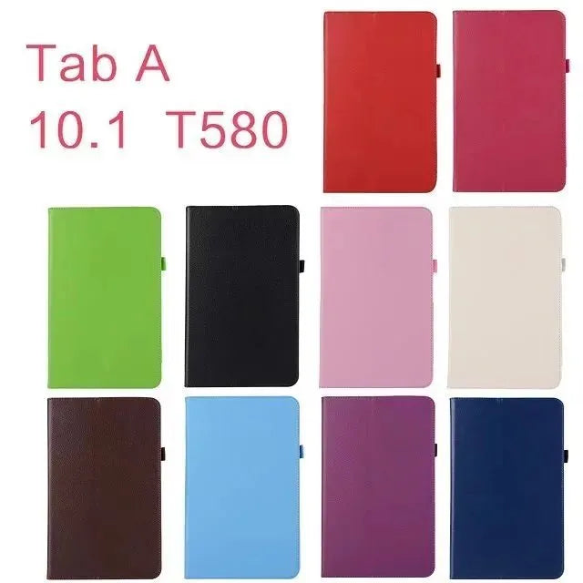 Litchi pattern protective shell in imitation leather, shown in ten colours including black, brown, dark blue, green, light blue, pink, purple, red, rose red, and white.