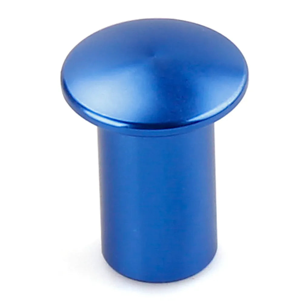 Aluminium alloy handbrake cap for car modification in five colour options with universal vehicle compatibility
