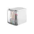 White handheld production date printer with 1-15mm range and 15mm height, 72x51x68mm
