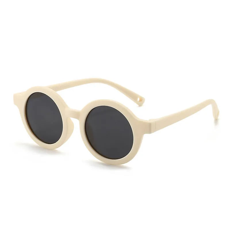 Children's silicone sunglasses for 0-3 years with UV400 protection and polarised TAC lenses