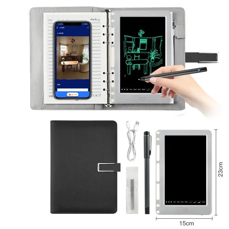 85-inch electronic writing pad with Bluetooth connection and stitching appearance design in choice of colours