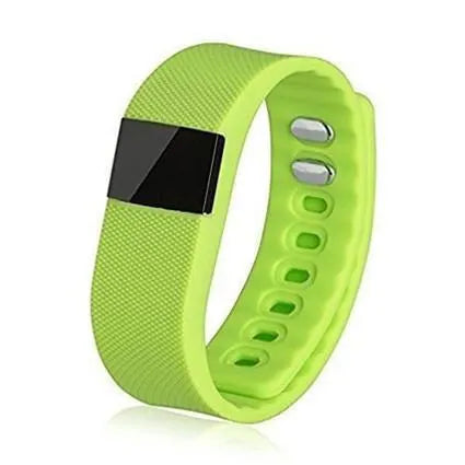 Ordinary plastic ABS bracelet pedometer for step counting, shown in multiple colour options.
