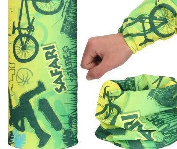 New outdoor variety magic bandana cycling mask neck cover sunscreen 49x24cm polyester, 39 patterns shown in a flat layout