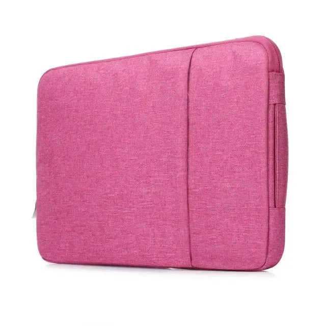 Grey canvas leather-style protective case for a Pro 12.9 tablet with a handbag design.