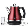 Son-mother ceramic teapot set with stainless steel construction in retro literary design