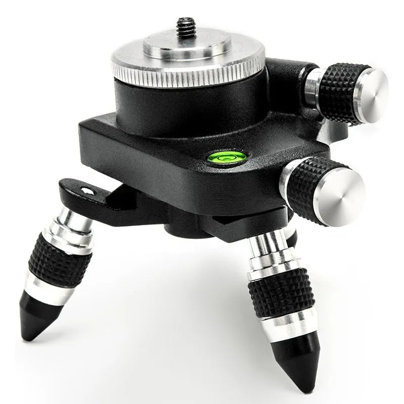 Black YL-30 aluminum alloy spirit level base with 360-degree rotation