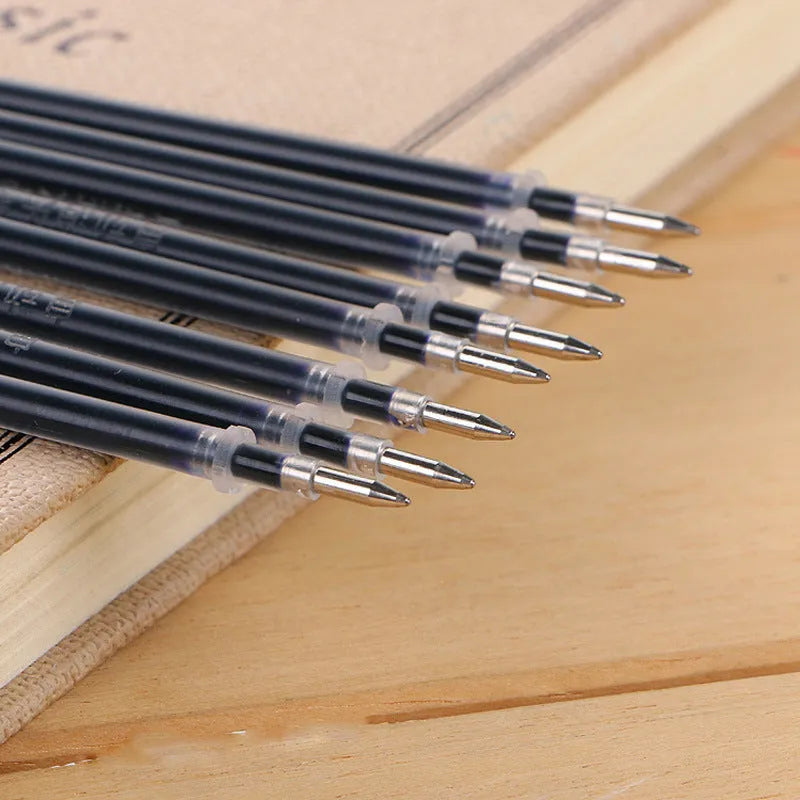 Automatic fade pen set with pen holder, 8 refills in case, random colour design