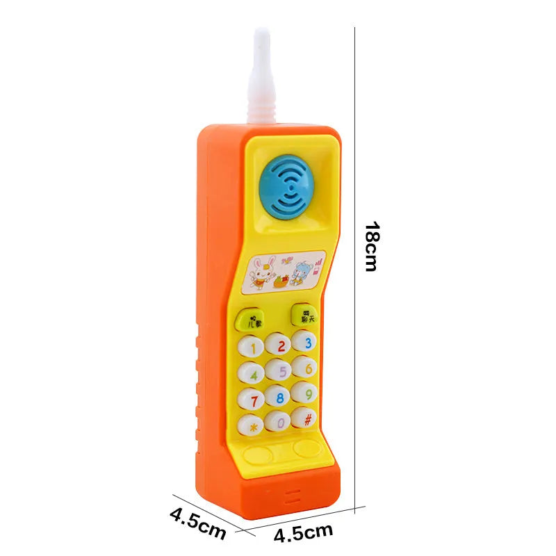 A children's electric educational toy with sound and light features, shown as a cartoon animal.