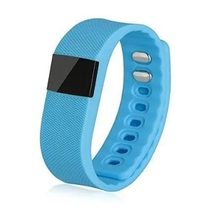 Ordinary plastic ABS bracelet pedometer for step counting, shown in multiple colour options.