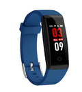 Colour screen smart bracelet with OLED display showing fitness metrics