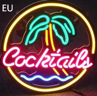 LED coffee neon billboard sign with super high brightness 3000lm output for commercial decoration