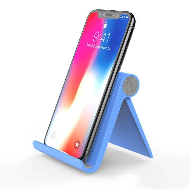 UGREEN LP106 portable phone holder with rotating lazy bracket in black, blue, and white colour options
