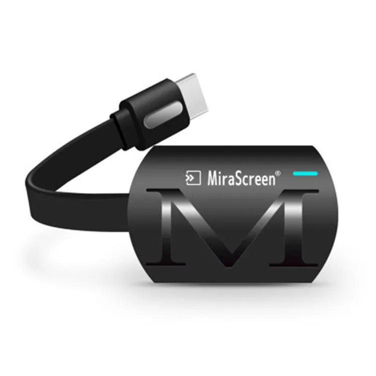 Black smartphone TV dongle adapter measuring 52mm with USB and HDMI connectors