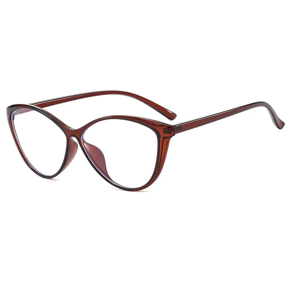 New triangle cat eye butterfly sunglasses black frame gray piece for women party cycling travel