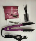 4-in-1 electric hair curler straightener and curler dual-purpose styling tool with ABS body, 60W power