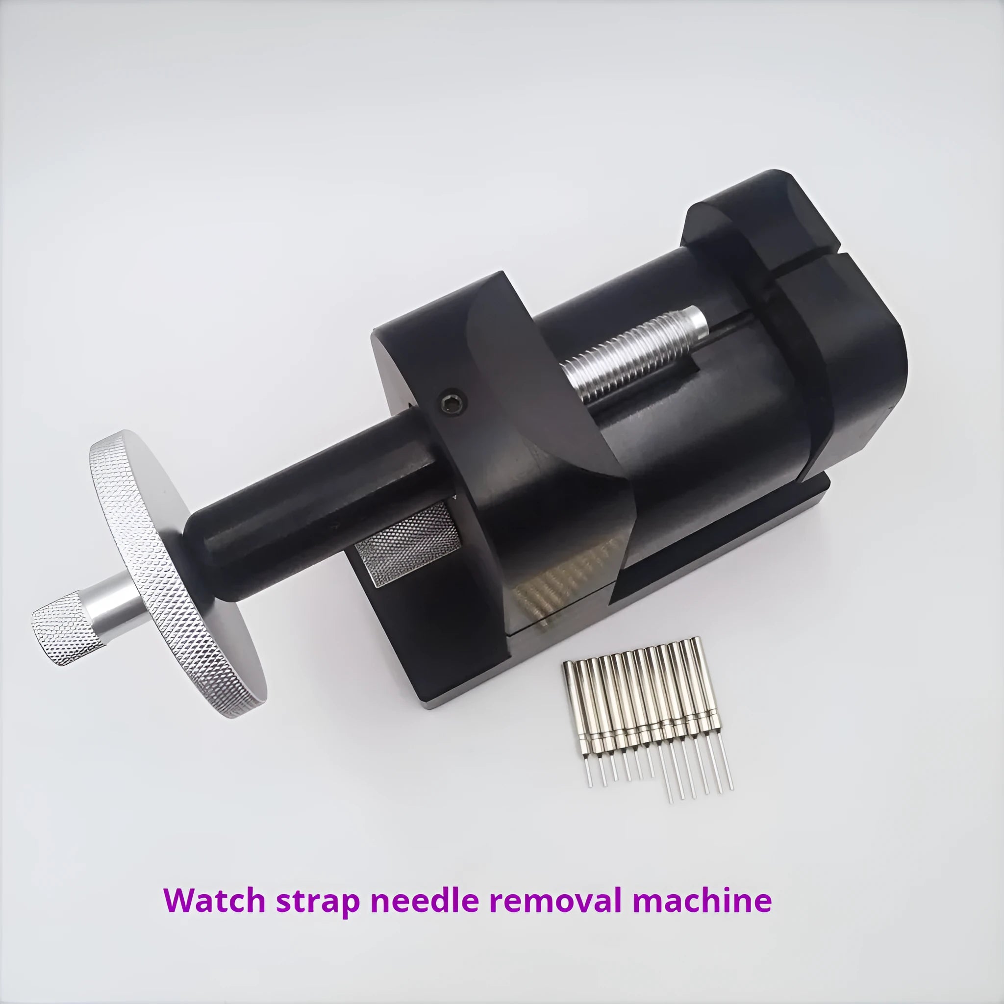 Alloy steel watch strap removal machine for watch repair with dimensions 150mm x 115mm x 80mm