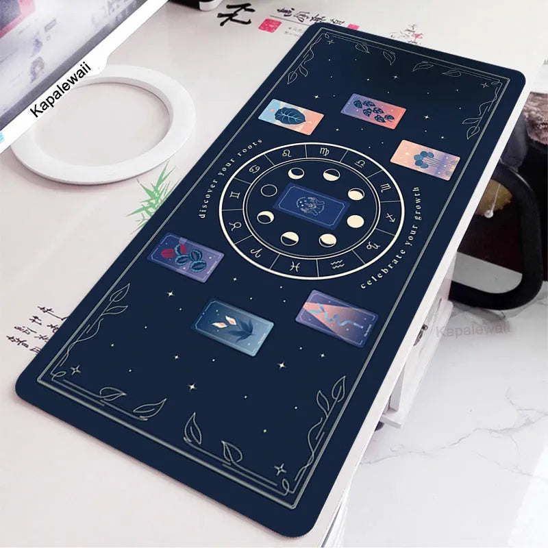 Chaos Esports rough surface cloth gaming mouse pad measuring 400x900mm with granular texture