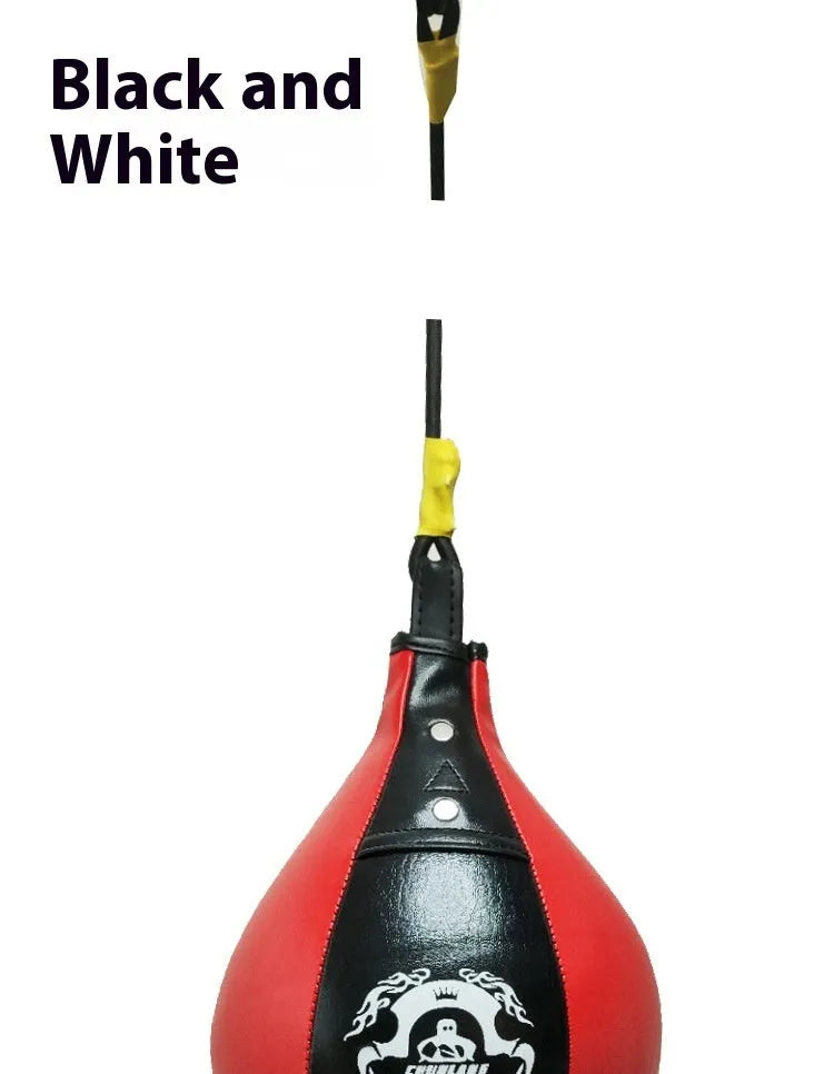 Diamond pattern hanging boxing speed ball for martial arts training in three colour options