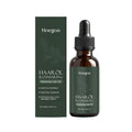 50ml bottle of hair care essential oil with rosemary, ginger and castor oils