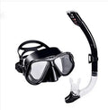 Full face diving mask with anti-fog lens PC frame in multiple colour options