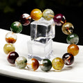 10mm crystal ball bracelet with colourful ghost cornucopia ethnic retro design