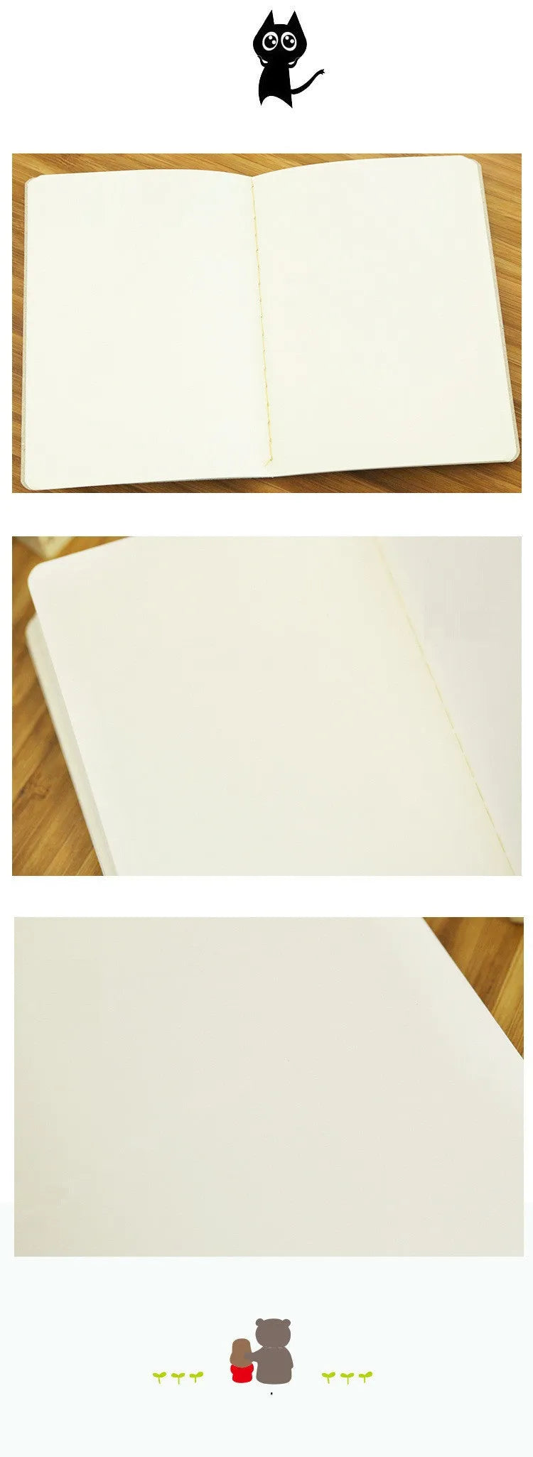Retro plain graffiti sketchbook in grey with lay-flat binding and 80g paper pages.