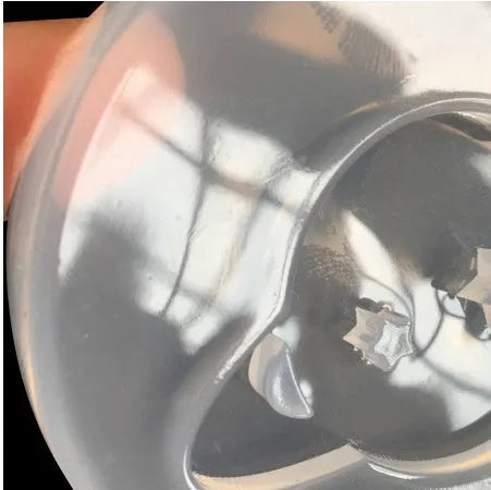 Silicone circle mould for epoxy resin with 6.5 cm diameter measurement