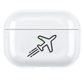 AirPods Pro 3 PC protective case cover in simple solid colour back cover style