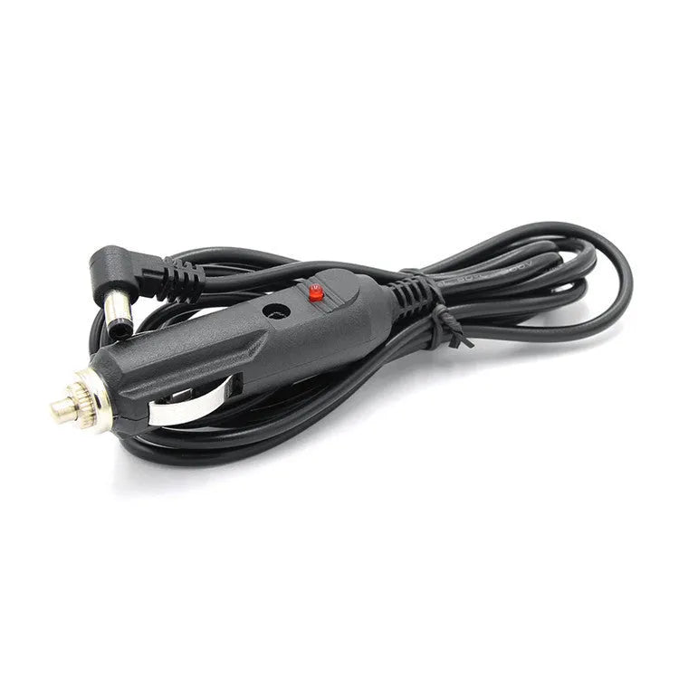 GPS GO 2 Universal Car Heads-Up Display (HUD) monitor with carbon fibre body on a car dashboard.
