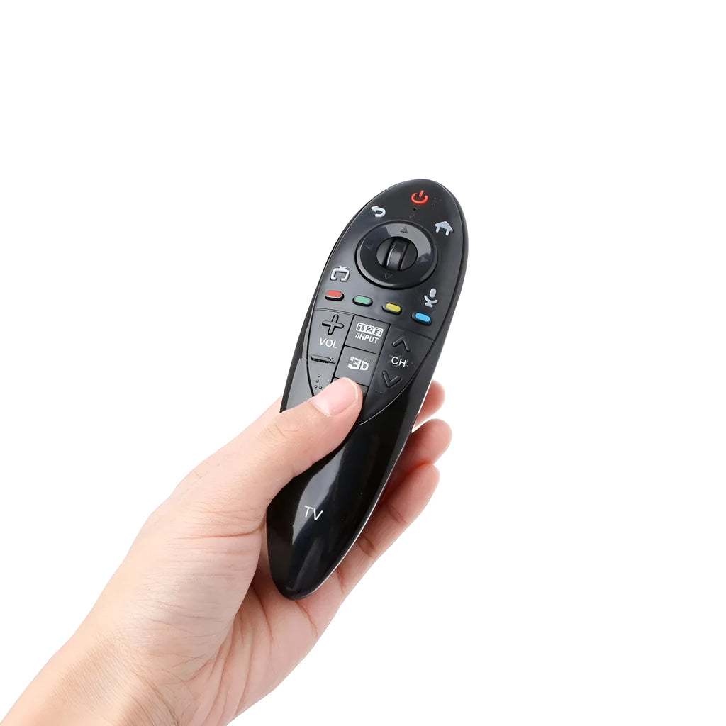 Black universal remote control replacement for LG AN-MR500G and AN-MR500 Smart TVs