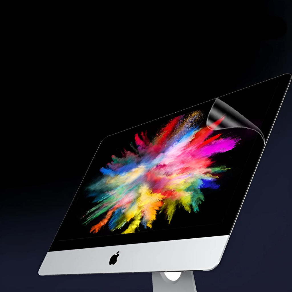 Anti-blue screen film for 21.5-inch iMac without optical drive with HD scratch-resistant surface