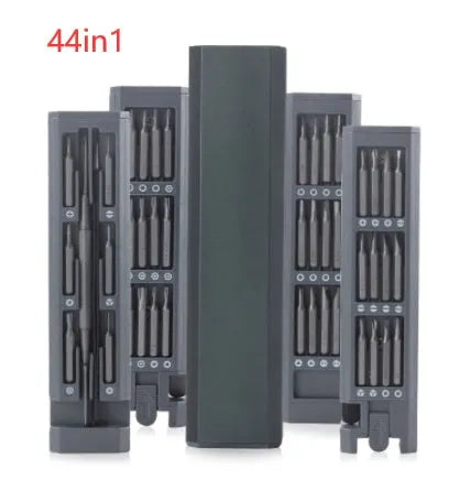 49-piece magnetic screwdriver set for phone repair with nickel aluminium bronze handles