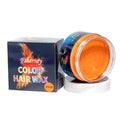 120g tub of hair styling clay hair dye in one of nine colour options
