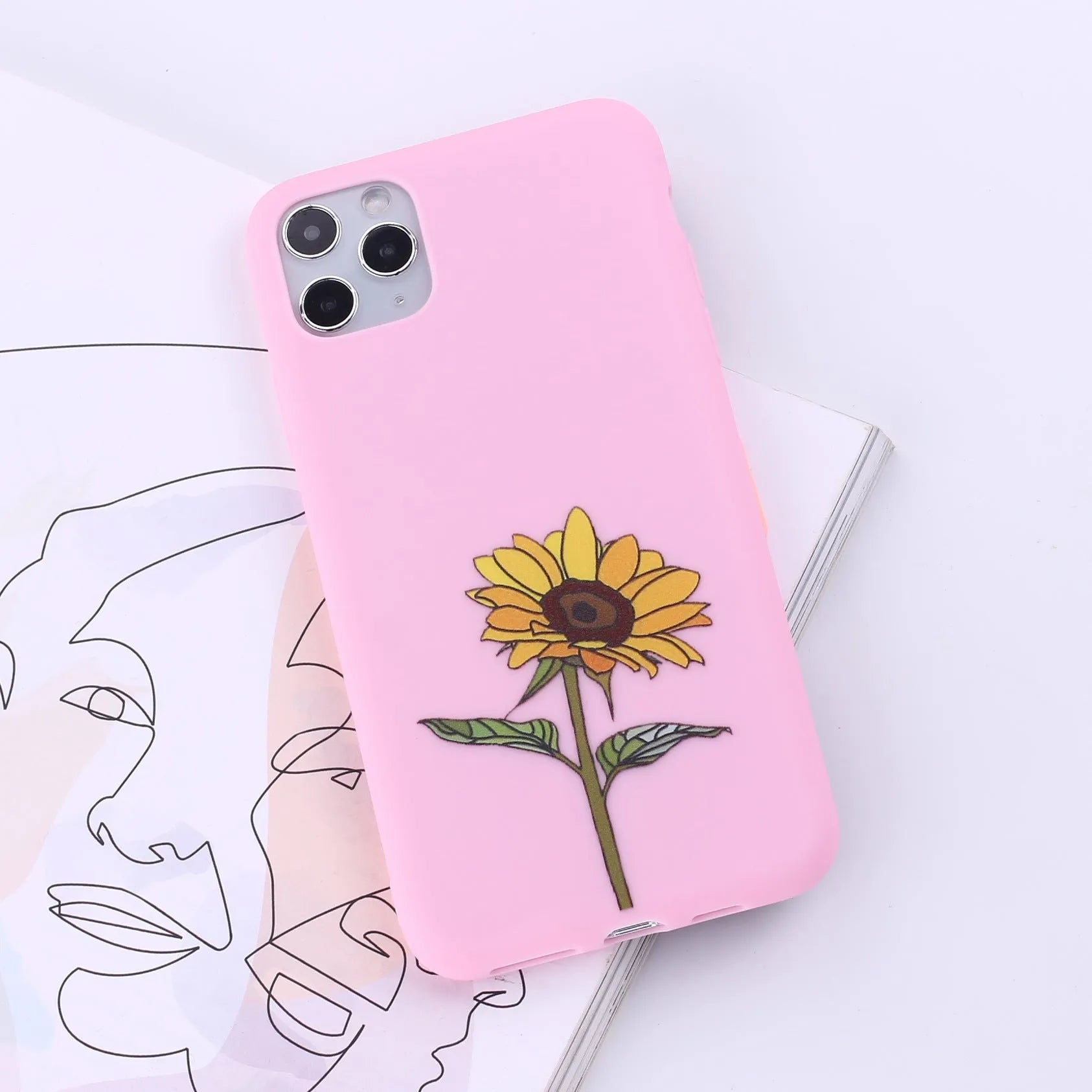 TPU mobile phone back cover case for iPhone in multiple colour options