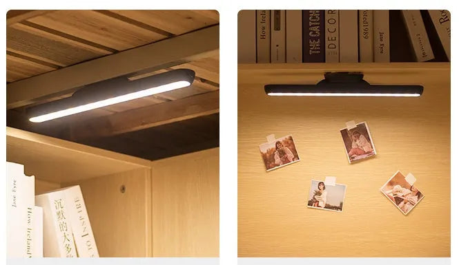 Cool charge type magnet adsorption eye protection desk lamp LED light bar with ABS material and USB recharge
