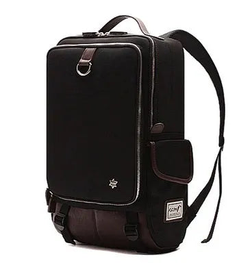 Men's Korean-style backpack in Oxford cloth with 30x46cm capacity and waterproof fabric