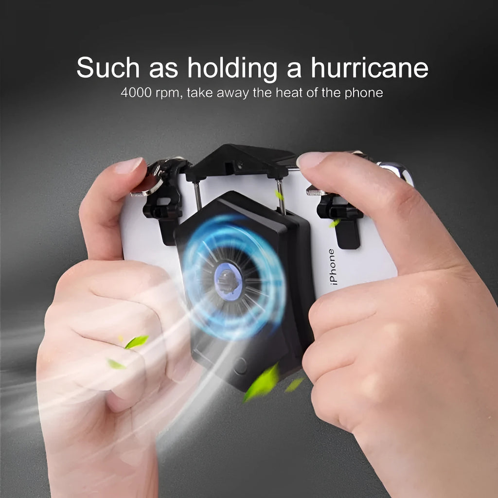 USB mobile phone radiator cooling fan for game consoles in black and white colour options