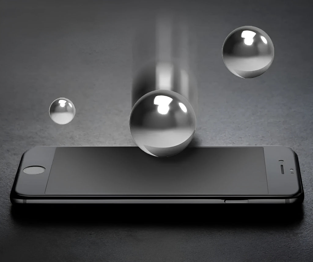 Tempered glass screen protector for iPhone XS Max with anti-reflective coating