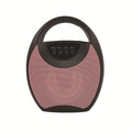 Portable Bluetooth speaker in black, blue or pink colours showing USB port for U disk or SD card playback