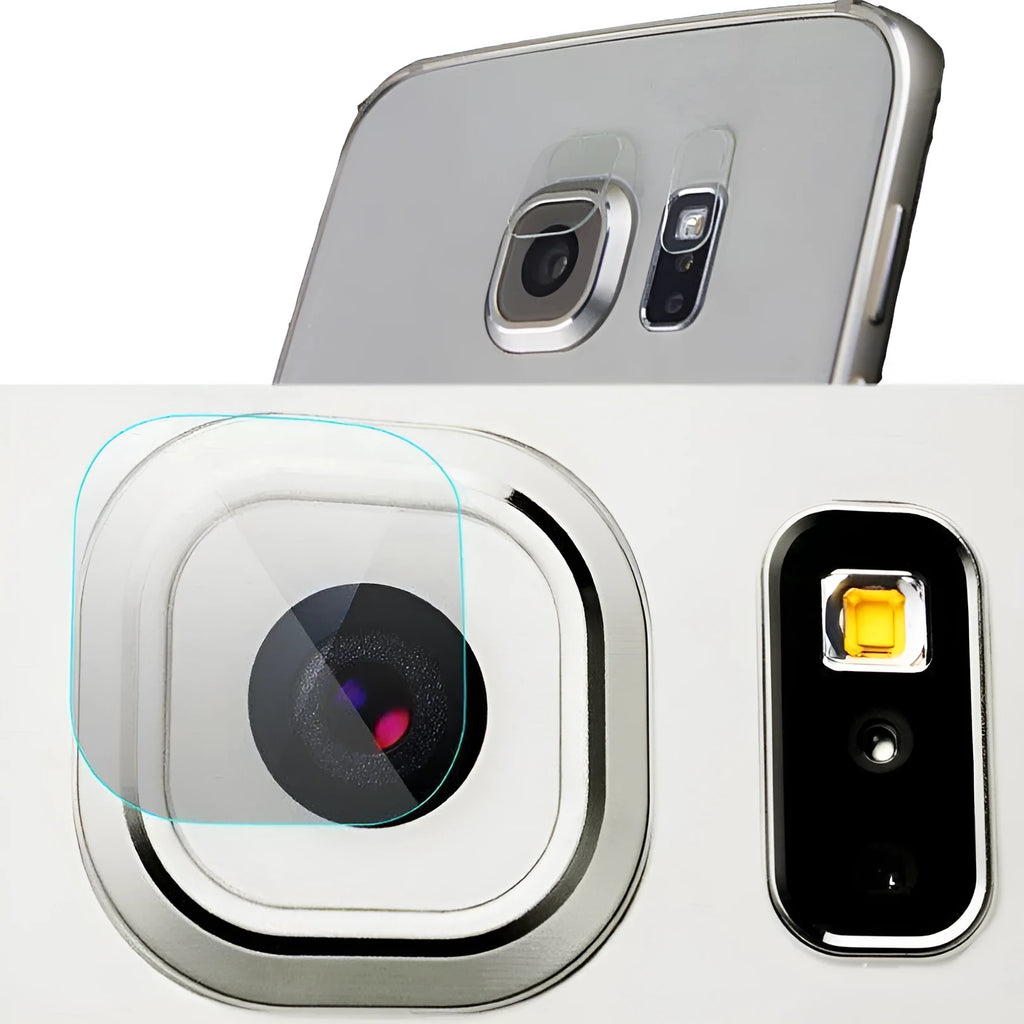 Tempered glass camera lens and flash protector film for Samsung Galaxy S7edge S8 S9 S10 phones