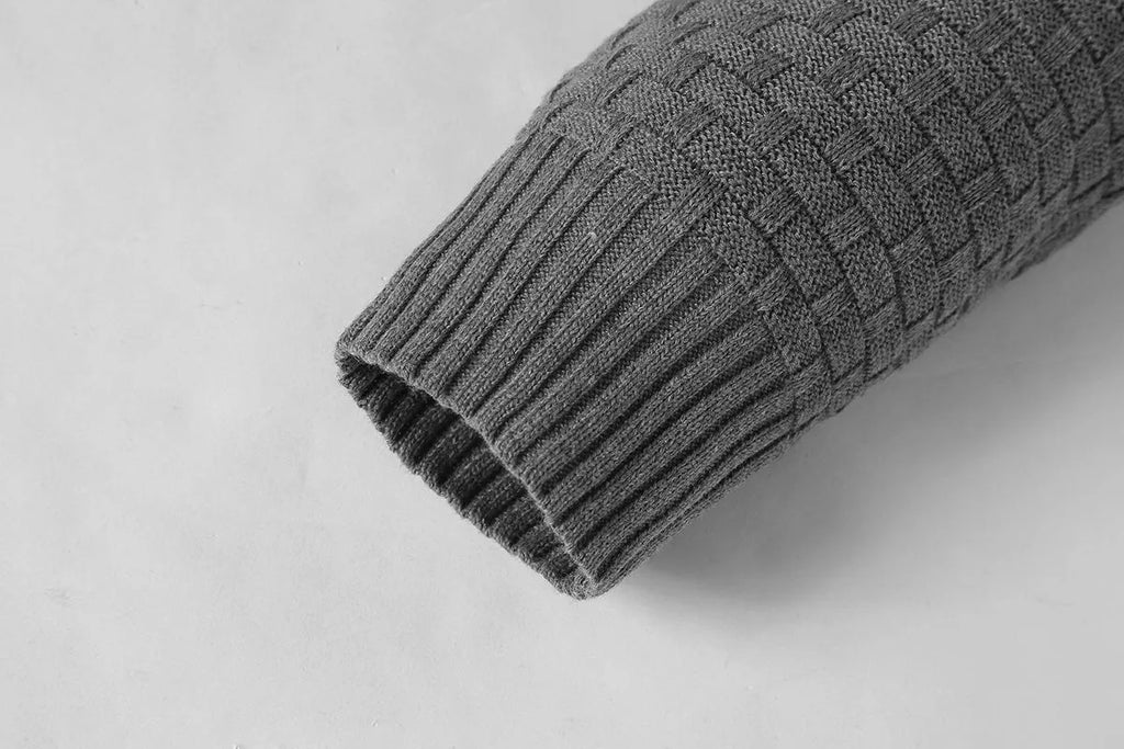 A men's hoodie sweater in a cotton and polyester blend, shown in one of nine available colours.