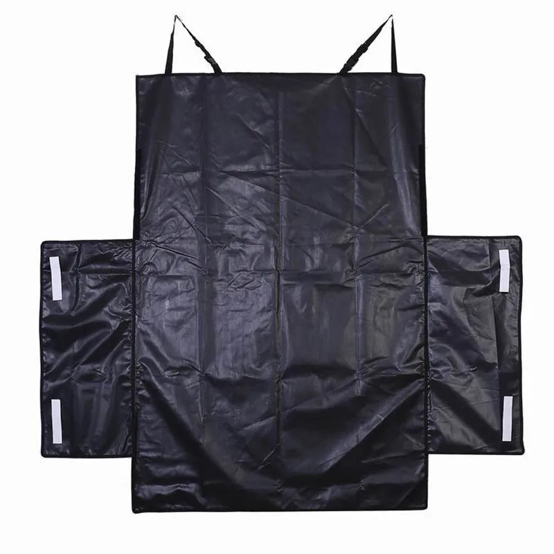 Waterproof dog car mat in Paw Print Oxford cloth for car boot or SUV trunk, anti-dirty pet liner