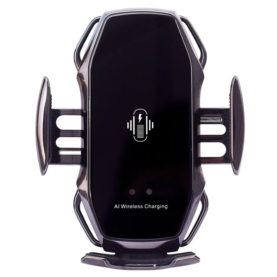Navigation mobile phone holder with USB charging port in vacuum plated PC+ABS construction