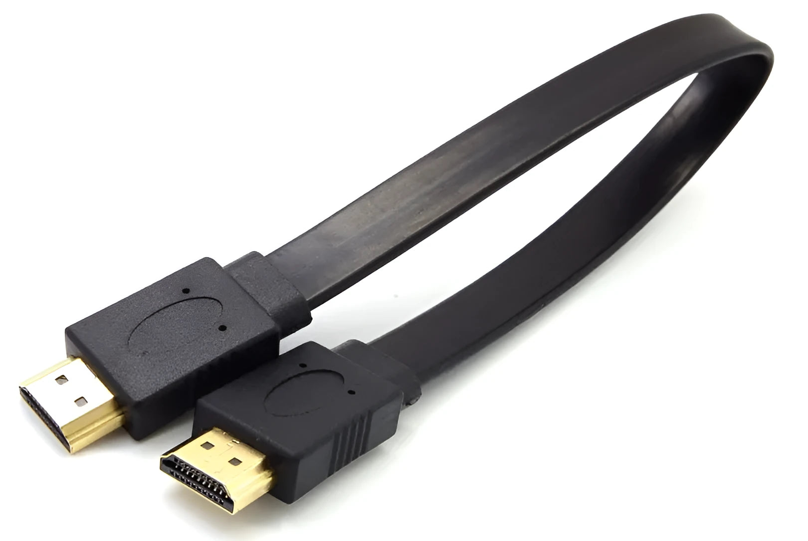 HDMI version 1.4 flat cable with copper wiring available in seven lengths from 0.3m to 10m