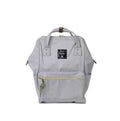 Women backpack 39cm Japanese style school bag travel tote with zipper and side pockets in multiple colours